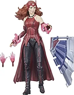 Avengers Hasbro Marvel Legends Series 6-Inch Action Figure Toy Scarlet Witch, Premium Design And 4 Accessories, For Kids Age 4 And Up