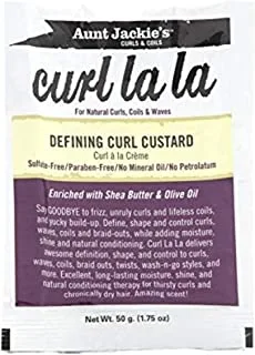 Aunt Jackie’S Curls & Coils Curl La La, Defining Curl CUStard, 1.75Oz (50G)