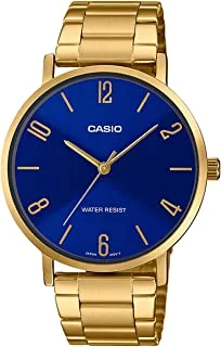 Casio Enticer Analog Blue Dial Men's Watch - MTP-VT01G-2B2UDF (A1818)
