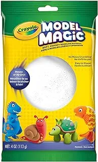 CRAYOLA MODEL MAGIC SACHET, WHITE ,113 GRAMS,57-4401