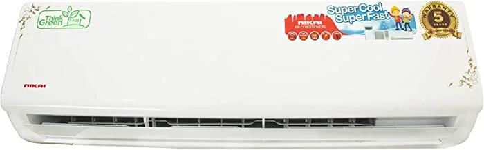 Nikai 22200 BTU Hot and Cold Split Air Conditioner with 3D Swing Pattern| Model No NSAC24136HC22N with 2 Years Warranty