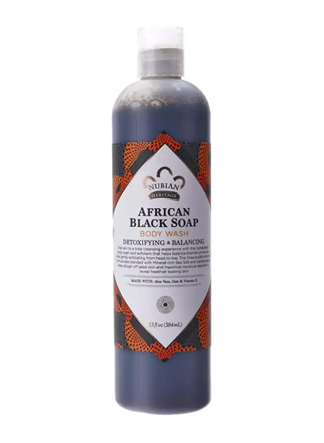 Nubian Heritage African Black Soap Body Wash