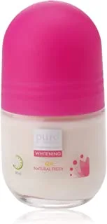 Purebeauty Natural Fresh Roll-On Whitening Antiperspirant Q10 Serum