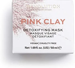 Revolution Skincare Pink Clay Detoxifying Face Mask 50 ml