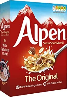 Alpen Muesli Breakfast Cereals Original 375g