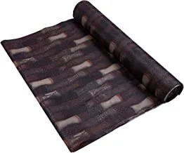 Heart home shelf liner roll|cabinet shelf mat|waterproof kitchen mat|drawer, cupboard liner|10 mtr (brown)