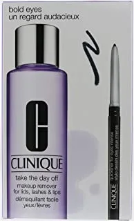 Clinique Bold Eyes Eyeliner And MakEUp Remover, 2 Pieces