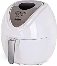 Joya Best Performance Digital Air Fryer Aerofry | 6.2L Capacity With 1800W | Cool-Touch Hand Grip | White, 21-177