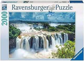 أحجية الصور المقطوعة Ravensburger Waterfall (2000 قطعة) ، متعدد الألوان