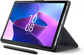 Lenovo TAB M10 Plus 3rd , 10'', STORM GREY , Qualcomm Snapdragon 680 OC 2.4GHz , 4GB , 128GB , With Call Feature, 4G-LTE ,7700 mAh/20W, TB128XU , with Folio Case and Pen , ZAAN0089SA