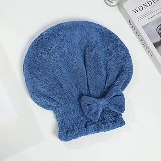 Reefi Hair Hat, made of Coral Fleece material, 30 cm x 35 cm Size, Blue