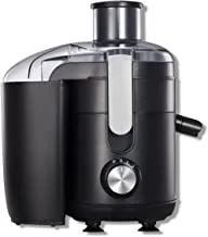 Lawazim Fruit Juicer 950 ml 350 W|Fruit Power Juicer Machine Wide Feed Tupe Juice Extractor For Whole Fruit And Vegetable, Stainless Steel, Dual Speed, Black, K50030
