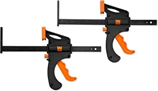 WEN CT992F 7.5-Inch Quick Release Track Saw Clamps, Two Pack