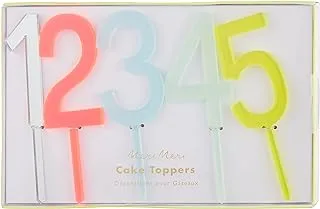 Meri Meri Number Cake Toppers 20 Pieces
