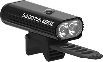 Lezyne 800XL Micro Drive Pro Front Bicycle Headlight, Black