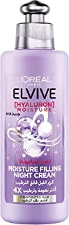 L'OREAL PARIS Elvive Hyaluron Moisture Moisture Filling Night Cream 200ml, 1.0 count