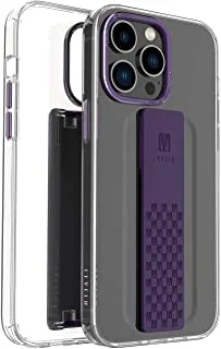 Levelo Graphia iPhone 14 Pro IMD Clear Case - Purple
