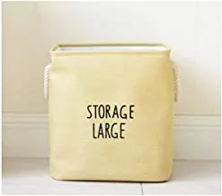 Laundry Hamper Bag Clothes Storage Basket-Beige