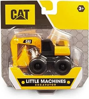 CAT Mini Machines Single 3 Inches Little Machines - Excavator