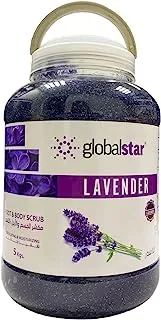 Global Star Lavender Foot and Body Scrub, 5 Litre