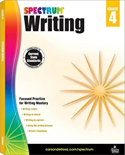 Spectrum | Writing Workbook | 4th Grade, 144pgs