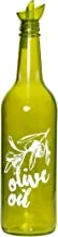 HEREVIN 750 cc Coloured Oil Bottle-Green-Olive Oil