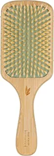 Oak wood paddle cushion brush
