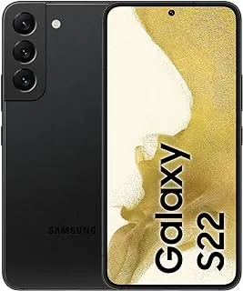 Samsung Galaxy S22 5G Mobile Phone 256GB Dual SIM Android Smartphone Phantom Black (KSA Version)