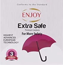 Enjoy Condom Extra Safe, 3pcs