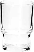 Delcasa 6pc tumbler glass set, 8oz/240mltumbler glass for drinking tea transparent, sleek design with broad base dishwasher & microwave safe, multi colour, delcasa 240ml/8oz 6pc glass tumbler, dc1456