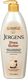 Jergens Shea Butter Deep Conditioning Moisturizer 16.8 Oz (Pack of 4)