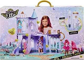 Aria Dream Ella Majestic Castle -Castle Playset Fits 11.5 Inches Fashion Dolls, Multicolor, 578123EUc