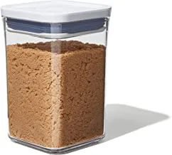 New Oxo Good Grips Pop Container - Airtight Food Storage 1.1 Qt - Square - Brown Sugar 11234000UK