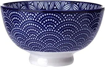 Shallow, Stoneware Bowl -11Cm -1 Piece, Blue, A130608-C1