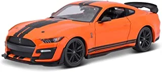 Maisto 2020 Mustang shelby GT500 - Orange color, 531532