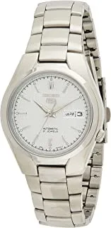 Seiko Men's Automatic Watch With Analog Display And Stainless Steel Strap