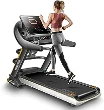 COOLBABY Fitness Automatic Motorized Treadmill for Home Use - Large 15.6 inches Touchscreen Display with Wifi & Auto Incline, Massager for Fat Mobilization (with 2-year motor warranty)