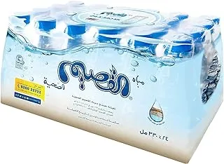 زجاجة مياه شرب من القصيم الصحية ، 24 × 330 مل ، شفاف