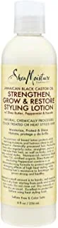 Shea Moisture Jamaican Black Styling Lotion 8 Ounce (235Ml) (6 Pack)