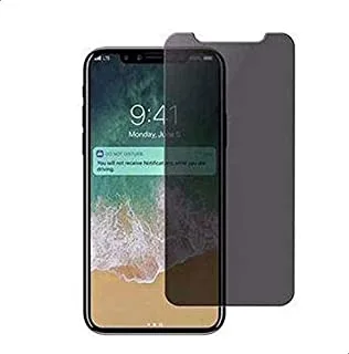 Premium 5D Privacy Tempered Glass Screen Protector for Apple iPhone X