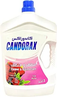 Candorax Floor Disinfectant 3 Litre, Rose