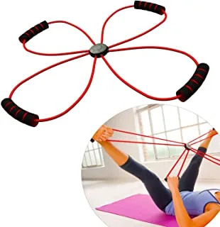 Strauss Chest Expander, Resistance Exercise Band, Muscle Toning Tube, Body Toner Equipment, (Multicolor)