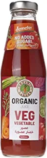 Organic Larder 100% Pure Vegetable Juice, 500 ml, Red