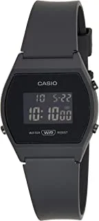ساعة كاسيو Wome LW 204 1BDF ، أسود