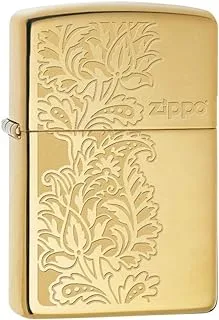 Zippo Classic Chrome Plated Lighter, 710100002148, One Size