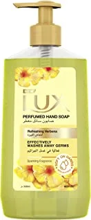 Lux Antibacterial Liquid Handwash Glycerine Enriched, Refreshing Verbena For All Skin Types, 500Ml