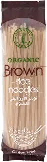 Organic Larder Brown Rice Noodles, 220 G, Cream