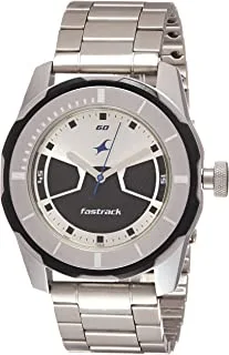 Fastrack Silver Dial Analog Watch For Men