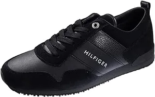 حذاء رياضي رجالي Tommy Hilfiger Iconic Leather Suede Mix Runner للرجال