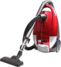Geepas 2000W Vacuum Cleaner With Hepa Filter – Powerful Copper Motor, 5L Capacity Cloth Bag Dust Full Indicator Dry & Metal Tube| Ideal Home, Hotel, Shop, Garage & More - 2-Year Warranty
